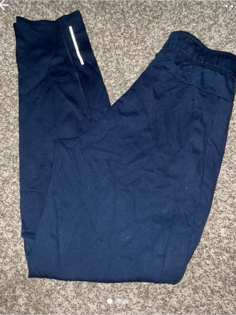 Men's Navy size small Performance Jogger Pants-Athletic works